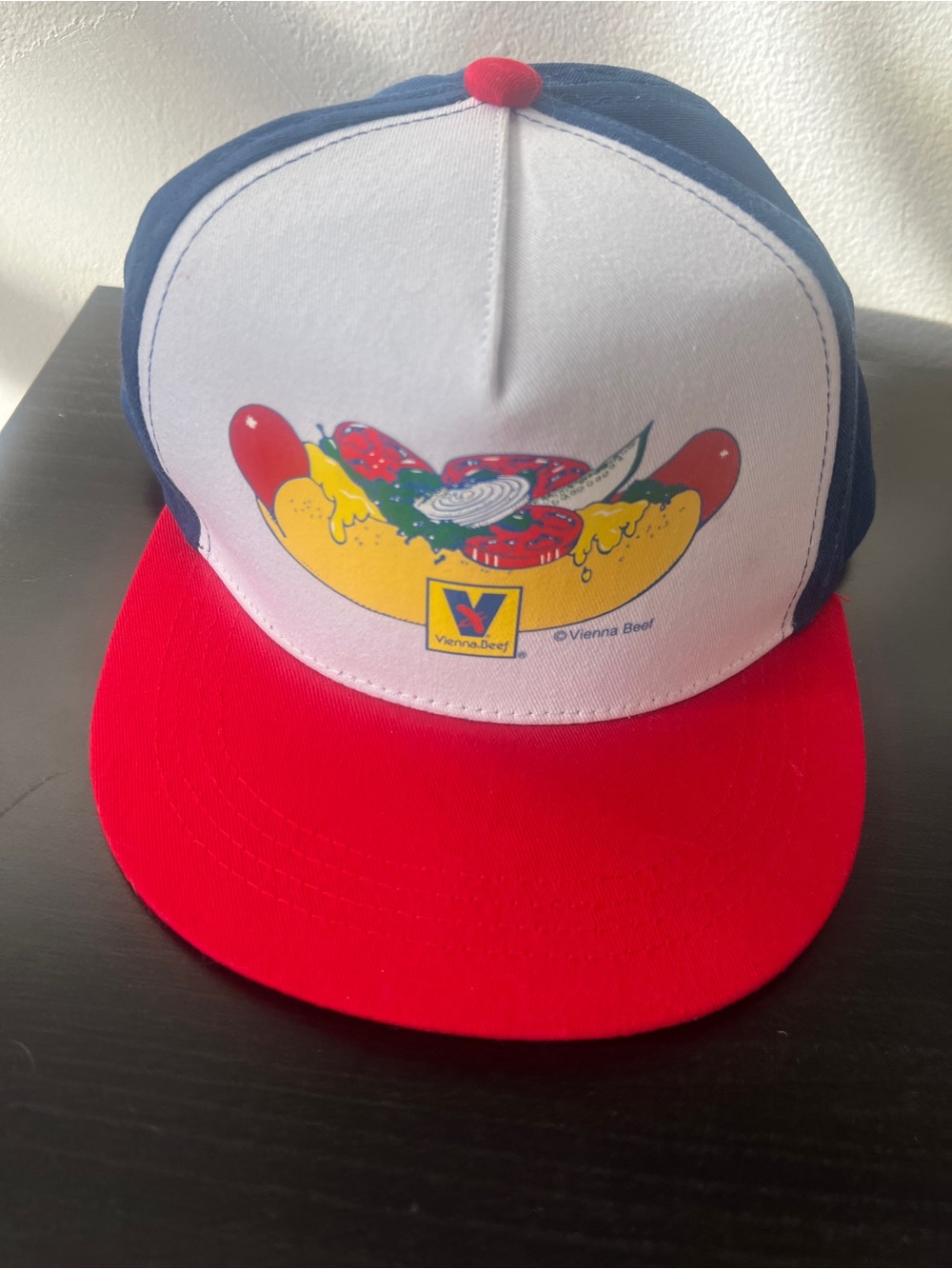 Vienna Beef Kids Trucker Hat - Red, White & Blue Cubs